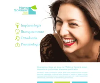 Novosorriso.pt(Implantologia) Screenshot