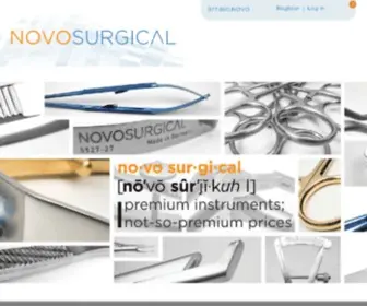 Novosurgical.com(Novo Surgical Inc) Screenshot