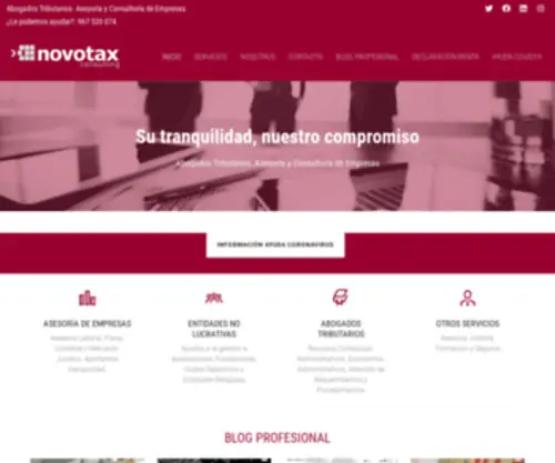 Novotax.es(Abogados Tributarios) Screenshot