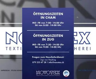 Novotex.ch(Webmarketing Massnahmen um mehr Umsatz und Erfolg zu) Screenshot