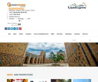 Novotours.uz(Travel Agency (touropertor) in Tashkent) Screenshot