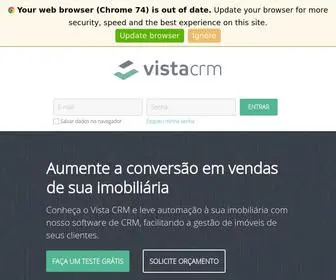 Novovista.com.br(Vista CRM) Screenshot