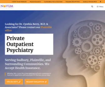 Novumpsychiatry.com(Novum Psychiatry) Screenshot