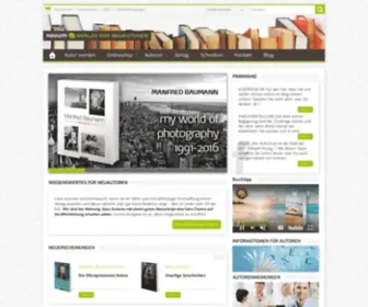 Novumverlag.com(Verlag für neuautoren) Screenshot