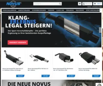 Novus-Automotive.de(Novus Automotive GmbH) Screenshot