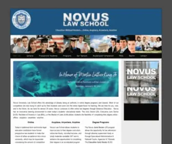 Novus.edu(Novus) Screenshot