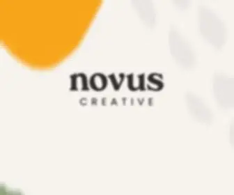 Novuscreative.com(Novus Creative) Screenshot