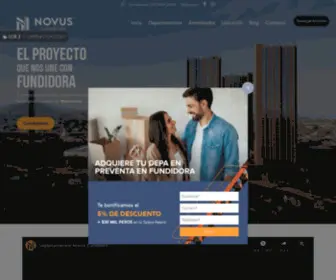 Novusfundidora.com(Departamentos en Fundidora) Screenshot