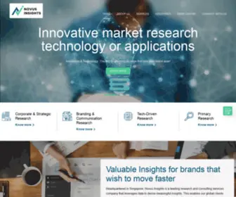 Novusinsights.com(Novus Insights) Screenshot