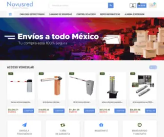 Novusred.mx(Mas de 50 mil productos en tecnología especializada) Screenshot