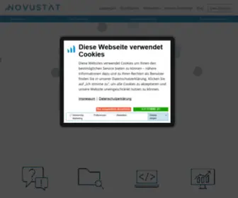 Novustat.com(Statistik Service) Screenshot