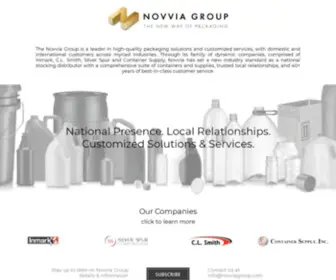 Novviagroup.com(Novvia Group) Screenshot