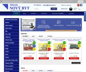 Novy-BYT.cz(Nábytek) Screenshot