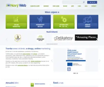 Novy-WEB.cz(Tvorba webových (www)) Screenshot