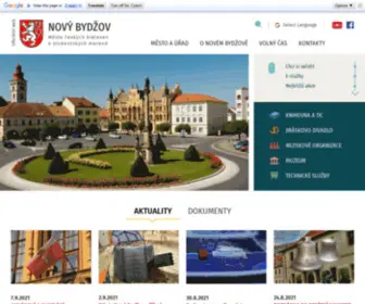 Novybydzov.cz(Titulní stránka) Screenshot
