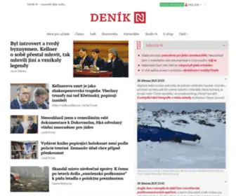 Novydenik.cz(Deník N) Screenshot
