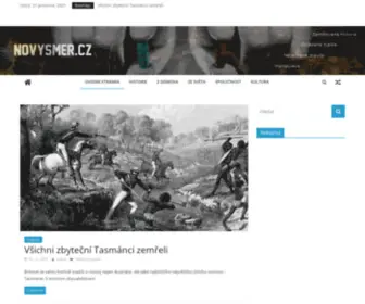 Novysmer.cz(Zamlčovaná historie) Screenshot