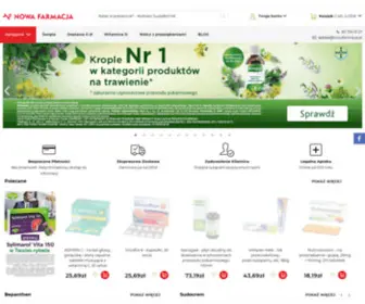 NowafarmacJa.pl(Apteka Internetowa Nowa Farmacja) Screenshot