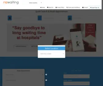 Nowaitingapp.com(Nowaitingapp) Screenshot