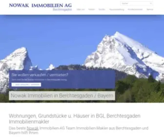 Nowak-AG.de(Einer der besten Immobilien) Screenshot