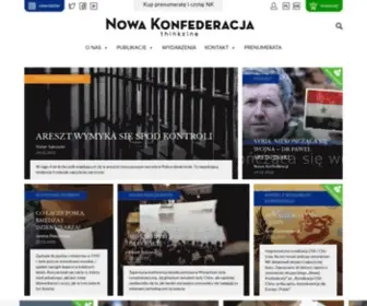 NowakonfederacJa.pl(Serwis opiniotwórczy Nowa Konfederacja zaprasza) Screenshot