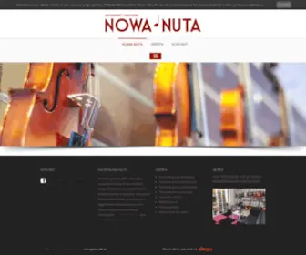 Nowanuta.pl(Sklep muzyczny z instrumentami) Screenshot