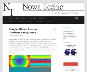 Nowatechie.com(Nowa Techie) Screenshot