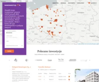 NoweinwestycJe.pl(Nowe inwestycje: Warszawa) Screenshot
