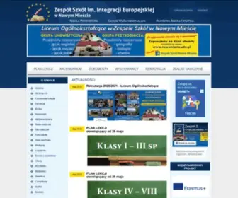 Nowemiasto.edu.pl(Zespół Szkół im) Screenshot