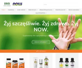 Nowfoods.com.pl(NOW FOODS) Screenshot