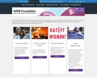 Nowfoundation.org(NOW Foundation) Screenshot