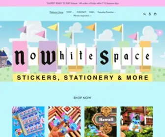 Nowhitespacestickers.com(NoWhiteSpaceStickers) Screenshot