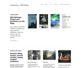 Nowickgray.com(Fiction and Nonfiction on the Edge) Screenshot