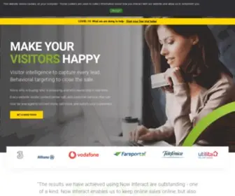 Nowinteract.com(Make your Customers Happy) Screenshot