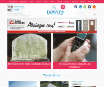 Nowinykrapkowickie.pl(Nowiny Krapkowickie) Screenshot