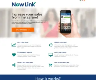 Nowlink.it(Venda mais pelo Instagram) Screenshot