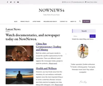 Nownews4.com(NOWNEWS4) Screenshot