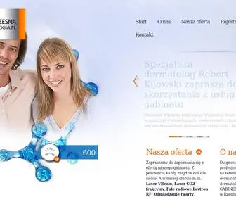 Nowoczesna-Dermatologia.pl(I-wsze piętro) Screenshot