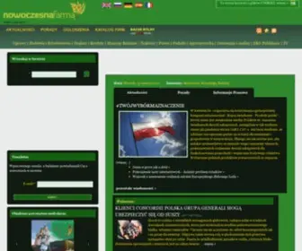 Nowoczesnafarma.pl(Nowoczesny Portal Rolniczy) Screenshot