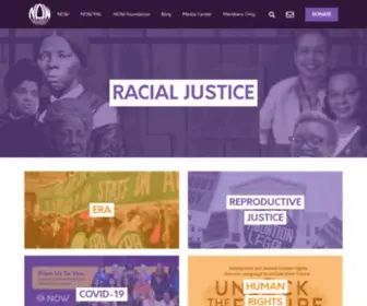 Now.org(National Organization for Women) Screenshot