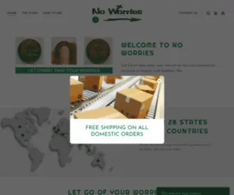 Noworriesspot.com(Let Christ take your worries from you) Screenshot