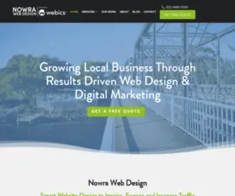 Nowrawebdesigner.com.au(Nowra Web Design) Screenshot