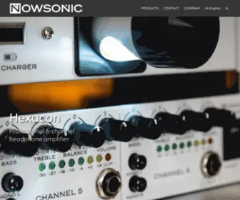 Nowsonic.com(Home) Screenshot