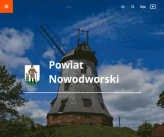 Nowydworgdanski.pl(Powiat Nowodworski) Screenshot