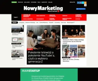 Nowymarketing.pl(Strona główna) Screenshot