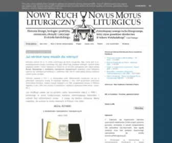 Nowyruchliturgiczny.pl(Nowy Ruch Liturgiczny) Screenshot