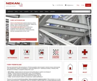Noxan.pl(Farby przemysłowe) Screenshot