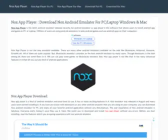 Noxandroidemulator.com(Nox app player) Screenshot