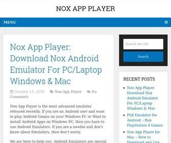 Noxappplayerz.com(Nox app player) Screenshot