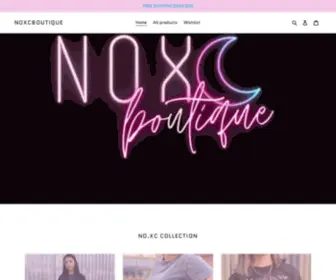 Noxcboutique.com(NO.XC) Screenshot